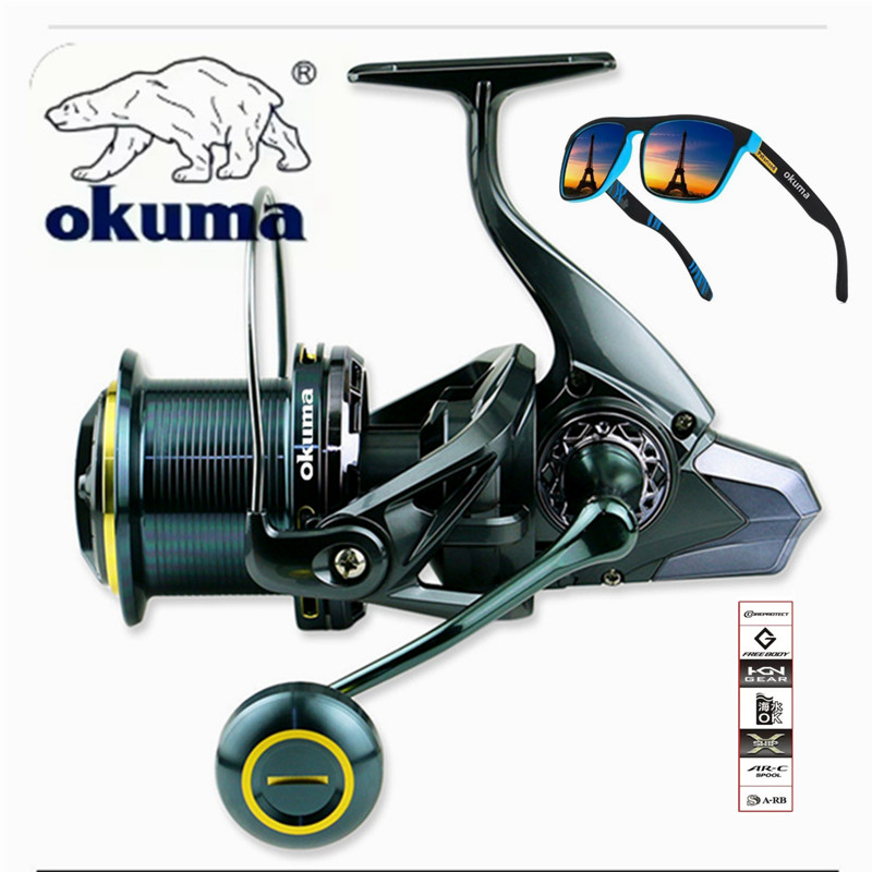 Abu Garcia Reel Max - Mulinello da Pesca OKUMA 9000-14000 in