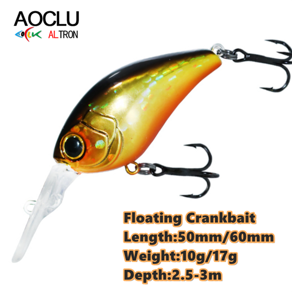 AOCLU Floating Minnow 50mm 10g - Fishing Lure Crankbait recensione e prezzo
