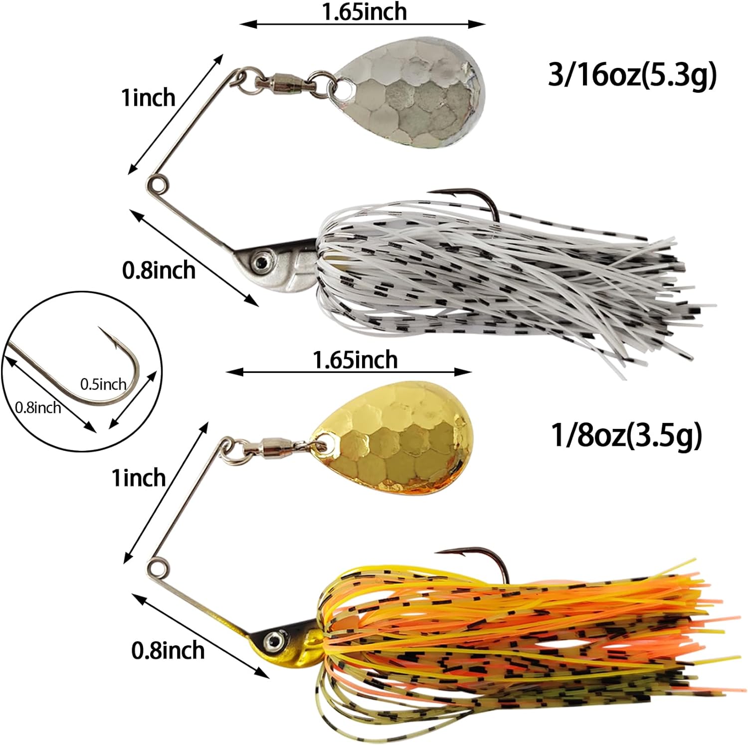 Eupheng Spinner Bait Cucchiaio - Fishing Lure Spoon recensione e prezzo