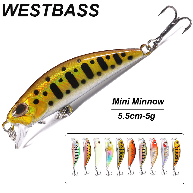 WESTBASS 1PX Micro Minnow Lure - Fishing Lure Popper recensione e prezzo