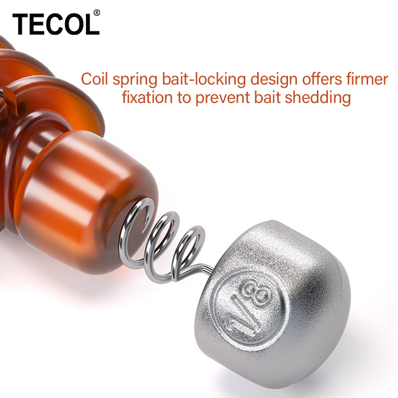 Piombo a molla a spirale TECOL - Fishing Lure Accessories recensione e prezzo