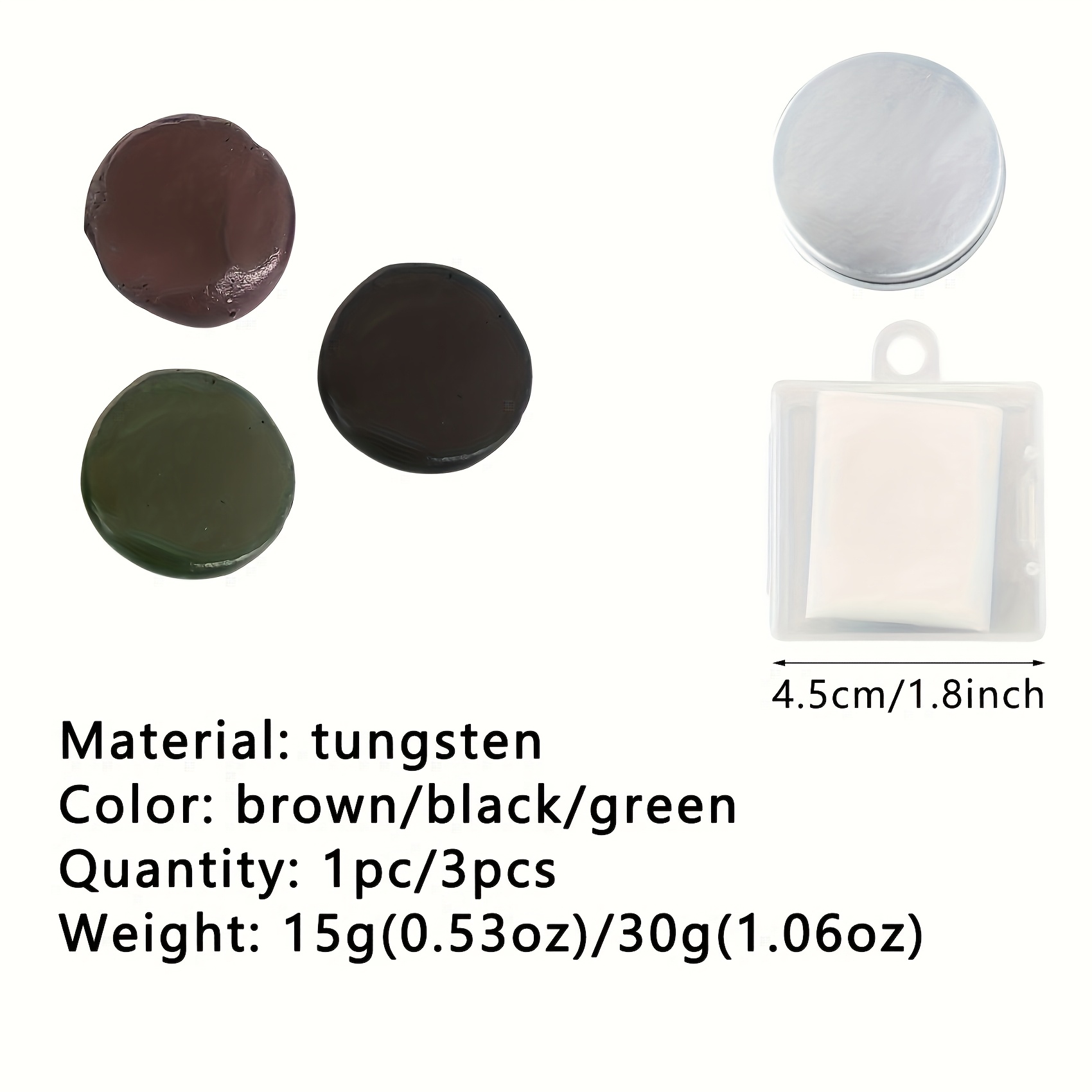 Stucco di tungsteno 0,5 once ( - Fishing Lure Accessories recensione e prezzo