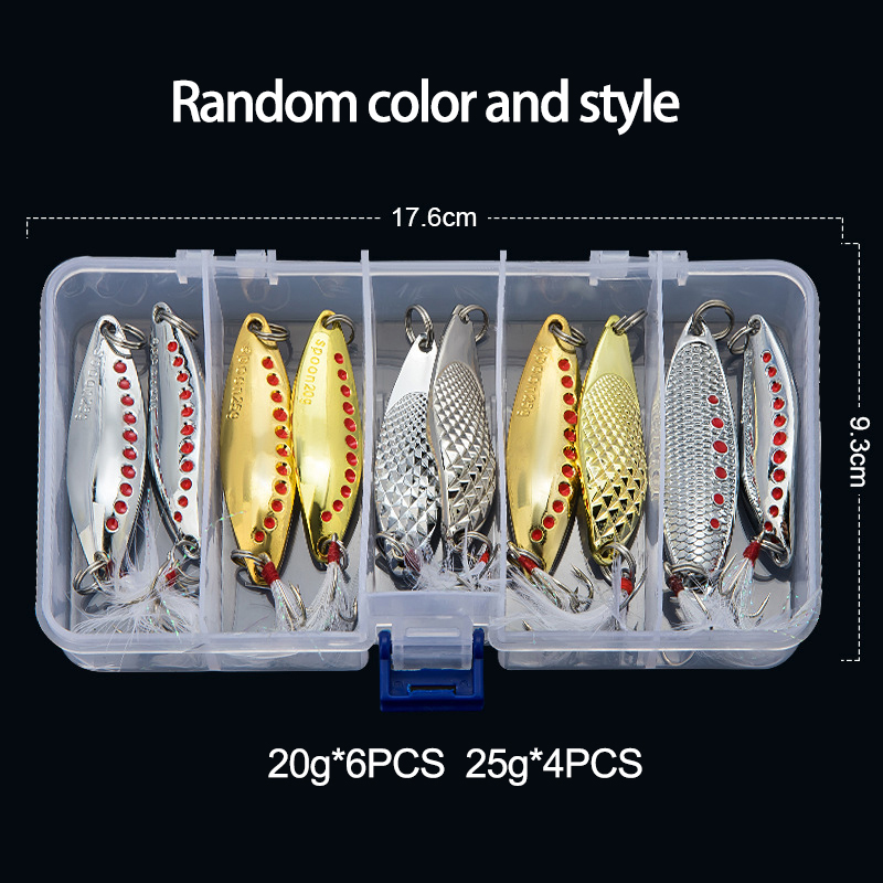 Cucchiaio di metallo Spinner R - Fishing Lure Spoon recensione e prezzo