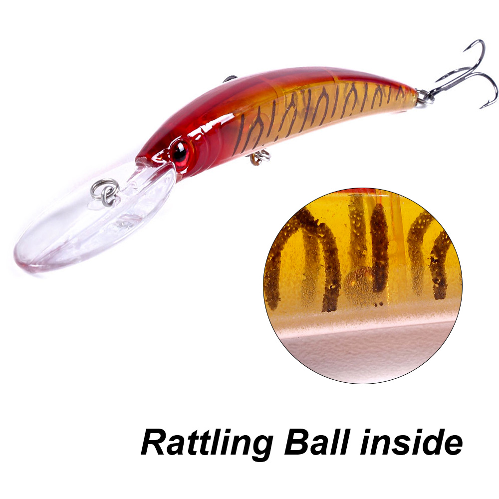 1 PZ 15 cm 15g Immersione Prof - Fishing Lure Crankbait recensione e prezzo