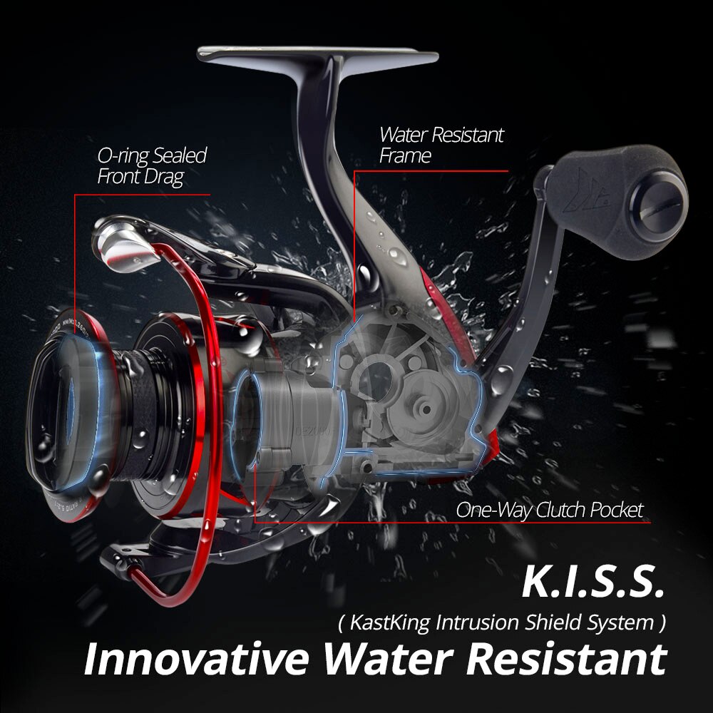 KastKing Sharky III Ball Beari - Kastking Reel Zephyr recensione e prezzo