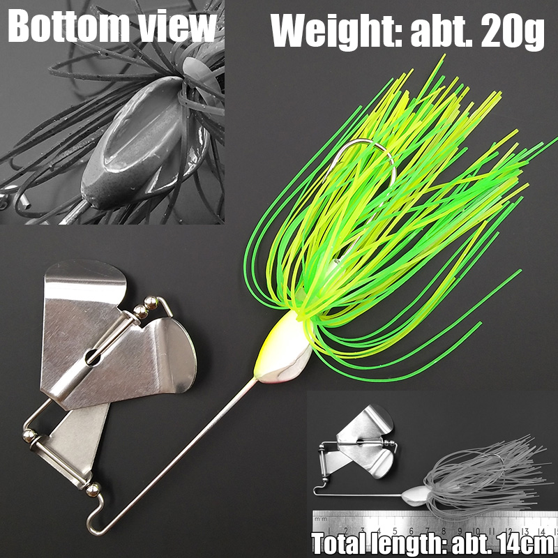 Wusanban Lunker Spinner Esche  - Fishing Lure Buzzbait recensione e prezzo