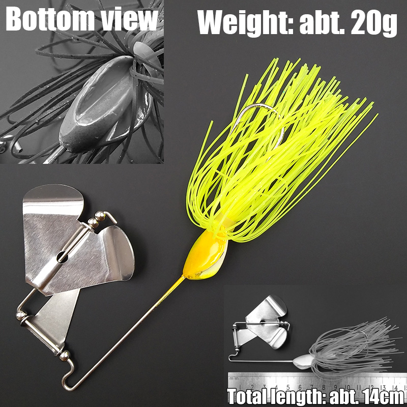 Wusanban Lunker Spinner Esche  - Fishing Lure Buzzbait recensione e prezzo