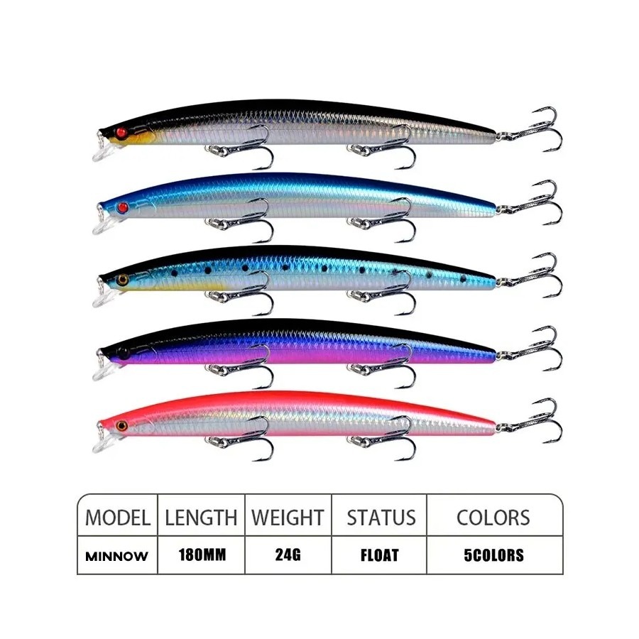 Esca da Pesca Laser Minnow 18c - Fishing Lure Crankbait recensione e prezzo